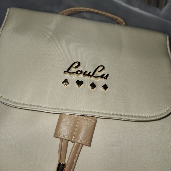 Womens Cream and Tan NWT Backpack - Picture 1 of 6